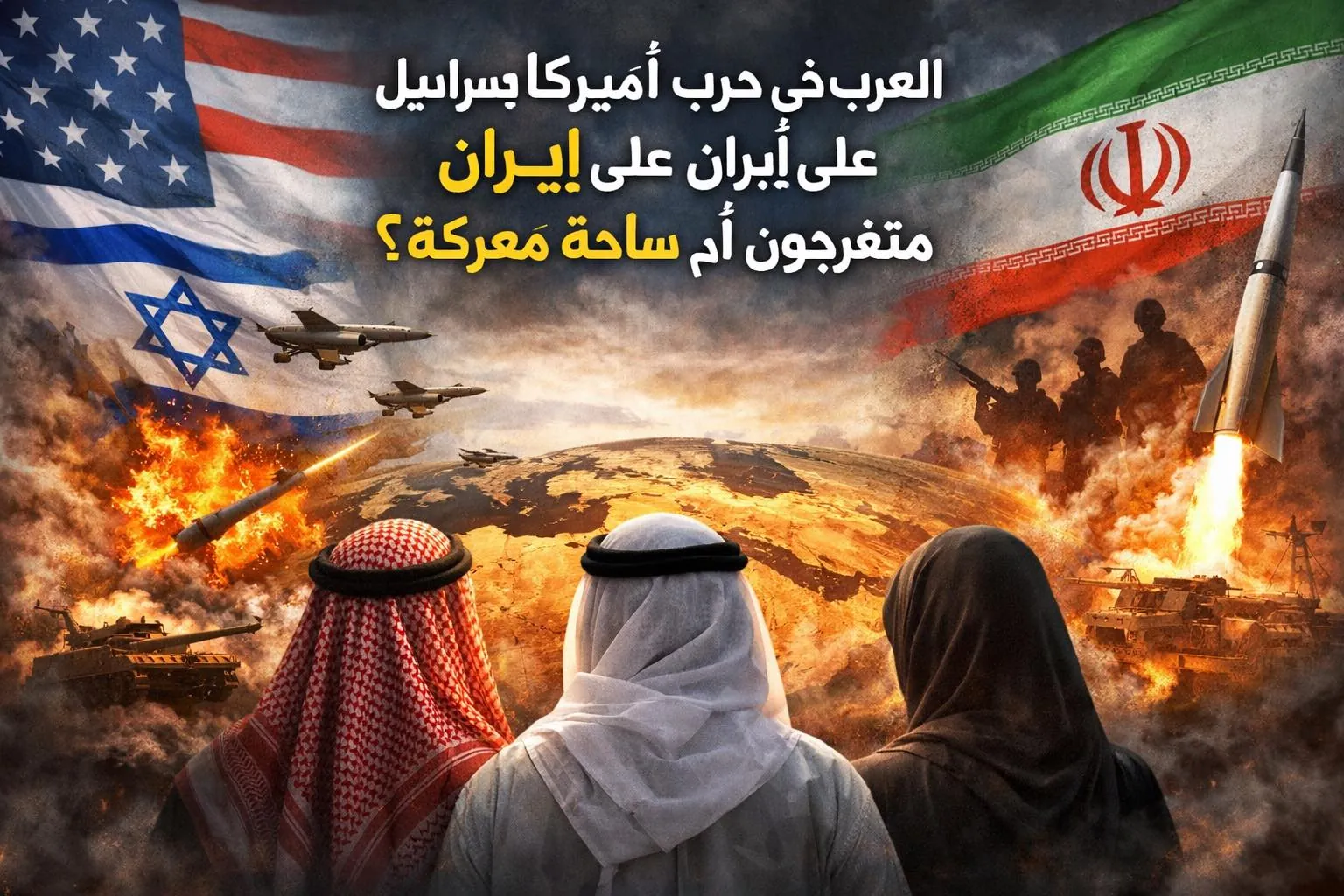 العرب في حرب أميركا وإسرائيل على إيران: متفرجون أم ساحة معركة؟