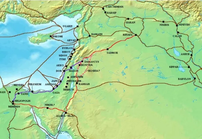 شبكة التجارة الكنعانية بين شواطئ البحر الأبيض المتوسط